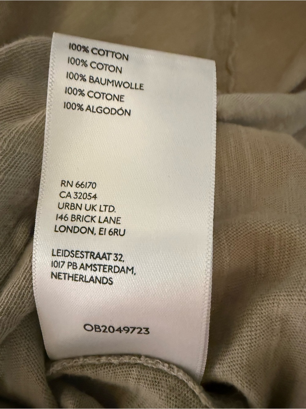 Anthropologie Pilcro Jordyn deep V-Neck oversized tee in Oyster NEW WITH TAGS! - Picture 8 of 11
